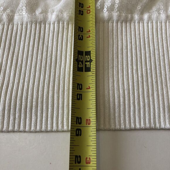 joseph a womens Sequin Front  Ivory Sweater Size 1X NWT - Picture 7 of 12